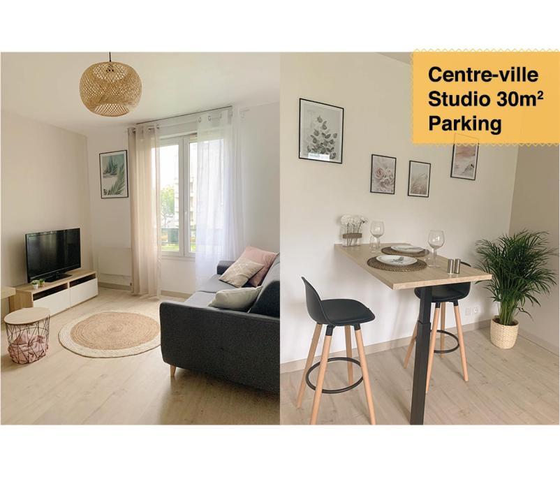 Studio 30M2 - Au Pied De La Gare - Parking Cergy Exterior photo
